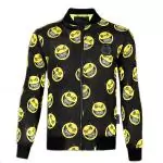 jackets vests philipp plein sport smiley face